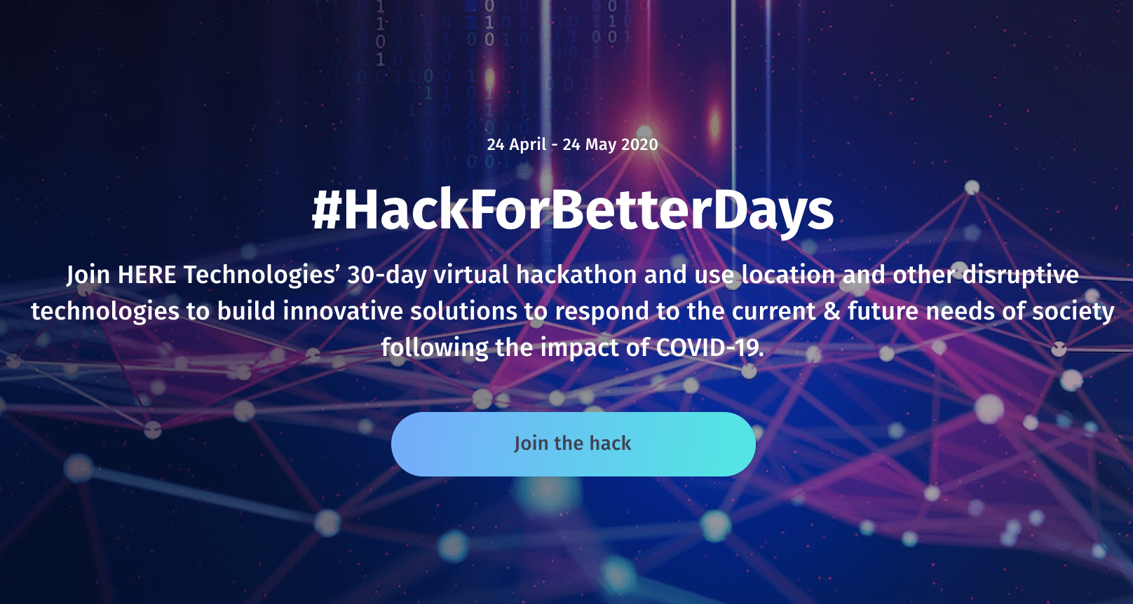 #HackForBetterDays