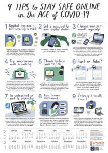 9 Tips to Stay Safe Online in the Age of COVID-19 (English)